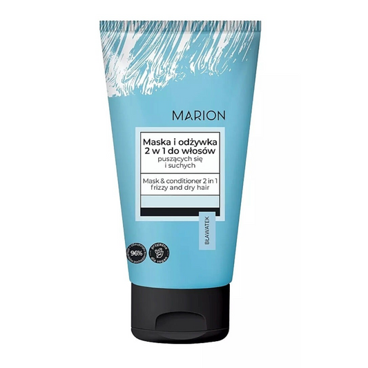 Mască și balsam pentru păr creț și uscat 2în1, 150 ml, Marion