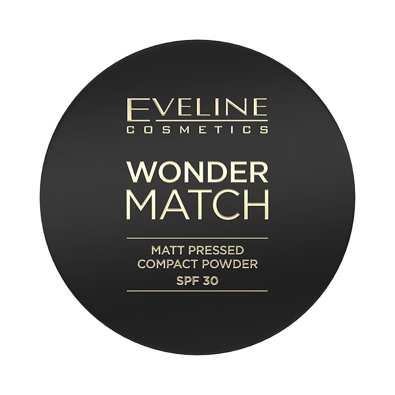 Pudră compactă Wonder Match Matt SPF30, N.01, 8 gr, Eveline Cosmetics