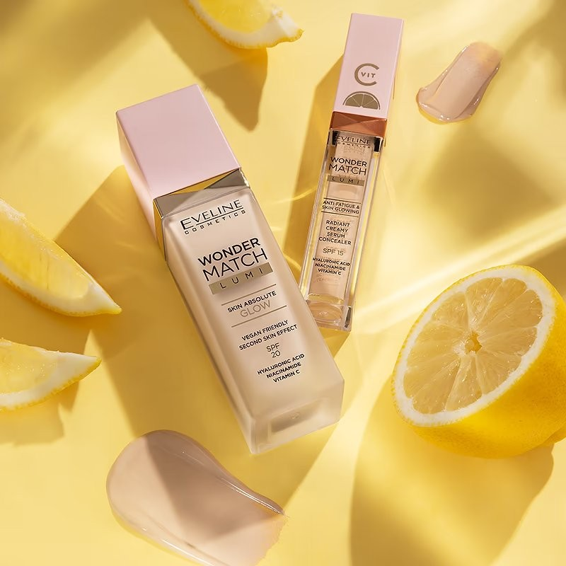 Fond de ten Wonder Match Lumi SPF20, N.05, 30 ml, Eveline Cosmetics