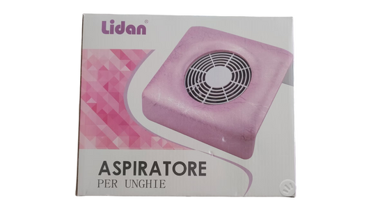 Aspirator pentru unghii, culoarea roz, Lidan