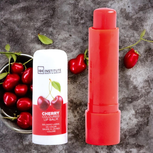 Balsam de buze colorant cu aromă de cireșe, 4.3 gr, IDC Institute