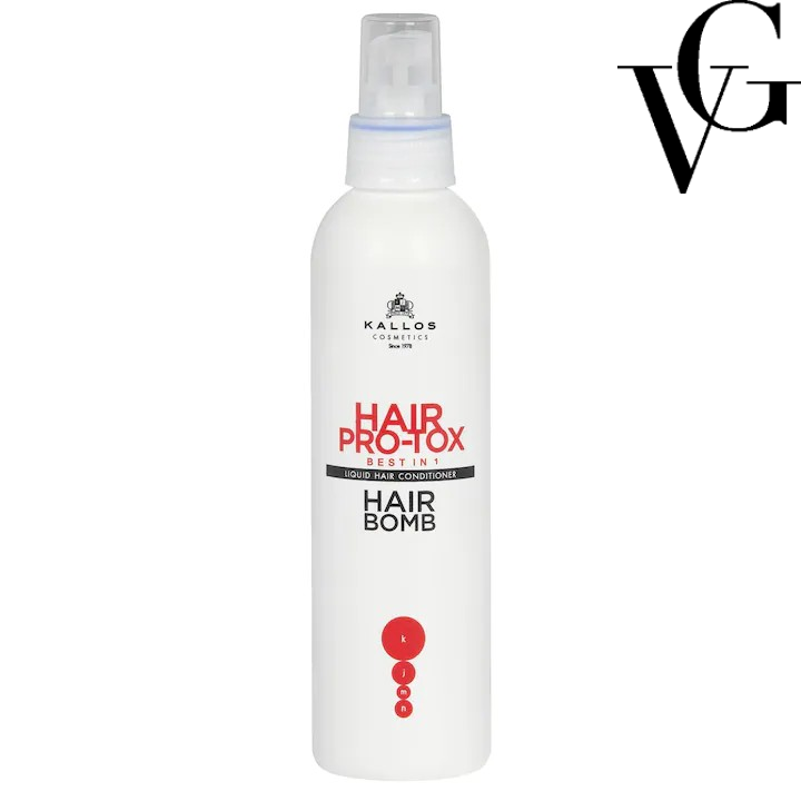 Balsam fără clătire Hair Pro-Tox, 200 ml, Kallos