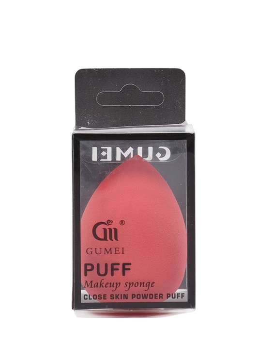 Burete pentru machiaj, egg shape, culoare roșie, Gumei