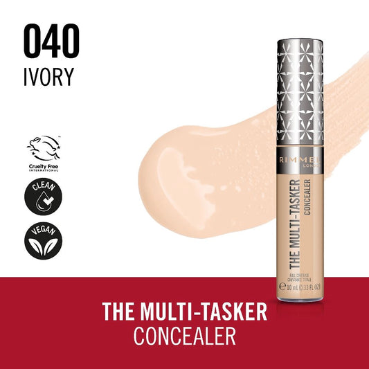 Corector lichid The Multi-Tasker, N.040 Ivory, 10 ml, Rimmel London