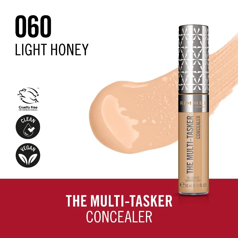 Corector lichid The Multi-Tasker, N.060 Light Honey, 10 ml, Rimmel London