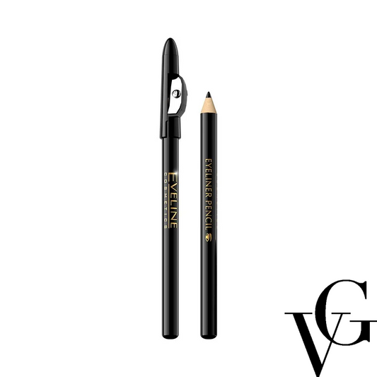 Creion de ochi Pencil Long-Wear, 3 gr, Eveline Cosmetics