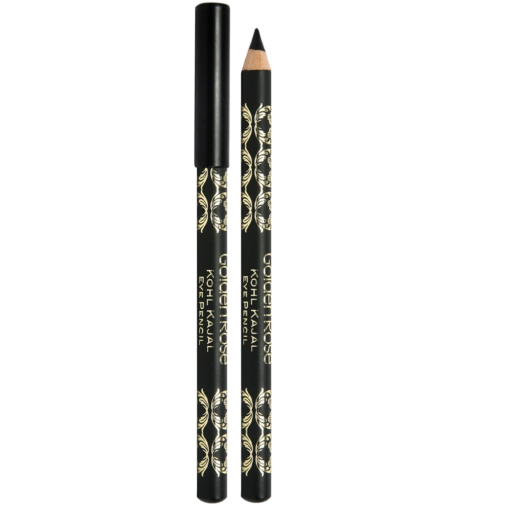 Creion de ochi Kohl Kajal, culoare negru intens, 1 gr, Golden Rose