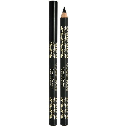 Creion de ochi Kohl Kajal, culoare negru intens, 1 gr, Golden Rose