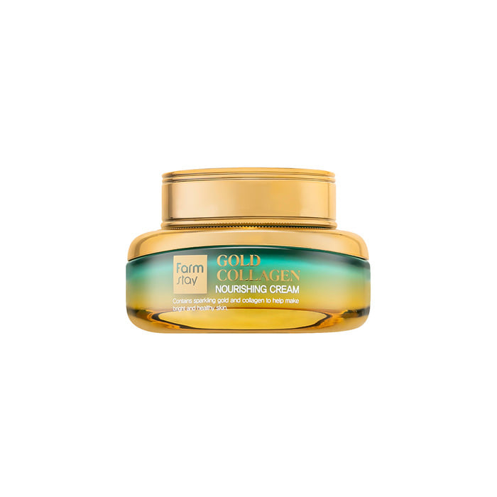 Cremă de față hrănitoare Gold Collagen, 55 ml, Farmstay