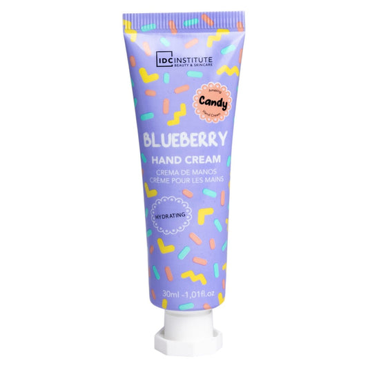Cremă de mâini cu aromă de afine Candy, 30 ml, IDC Institute