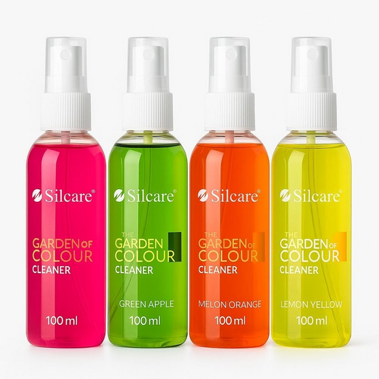Degresant pentru unghii diverse arome The Garden of Colour Cleaner, 100 ml, Silcare