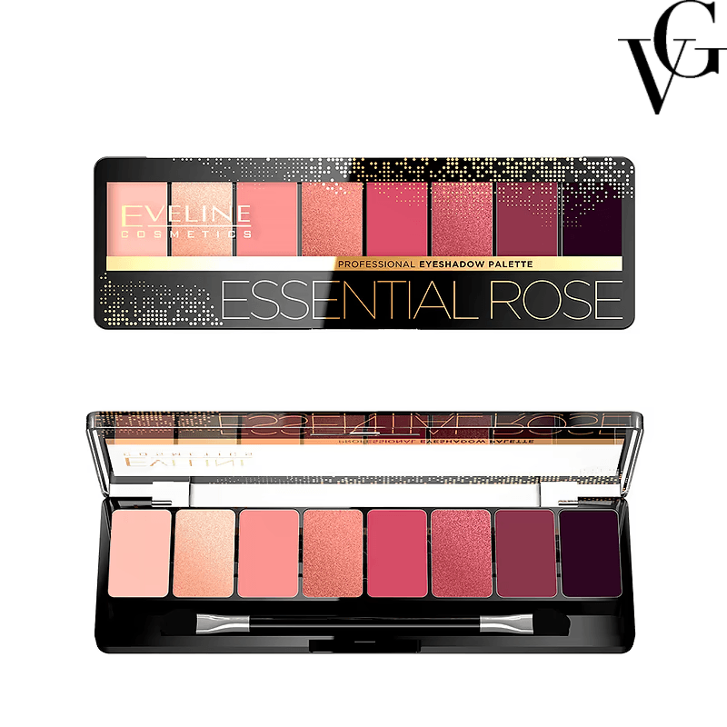 Paletă fard ochi Eyeshadow Professional, 9.6gr, Eveline Cosmetics