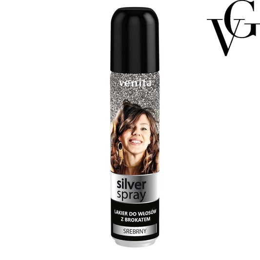 Fixativ de păr cu sclipici, 75 ml, Venita