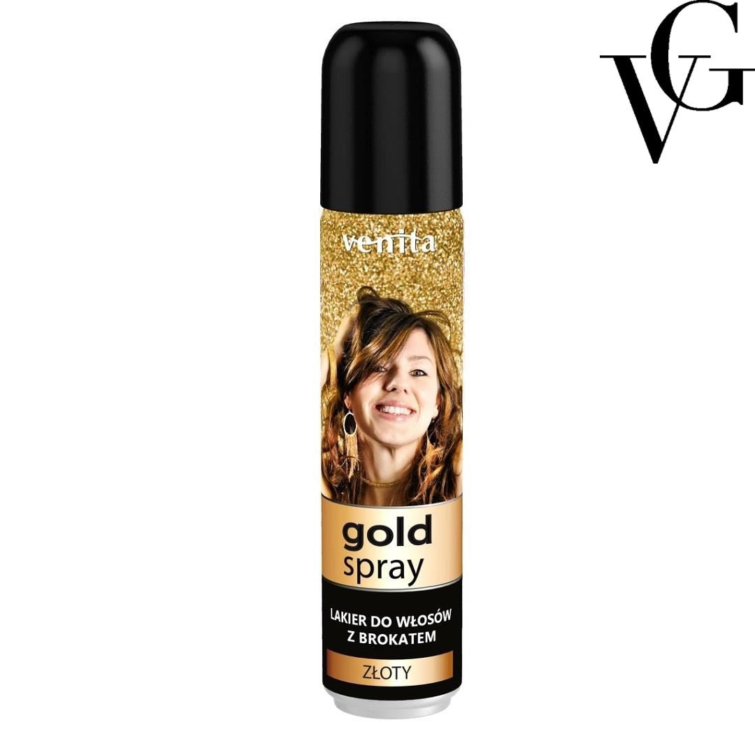 Fixativ de păr cu sclipici, 75 ml, Venita