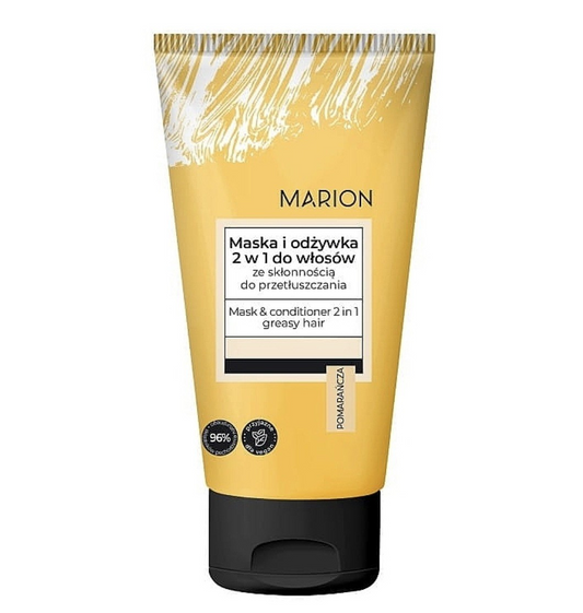 Mască și balsam pentru păr gras 2în1, 150 ml, Marion