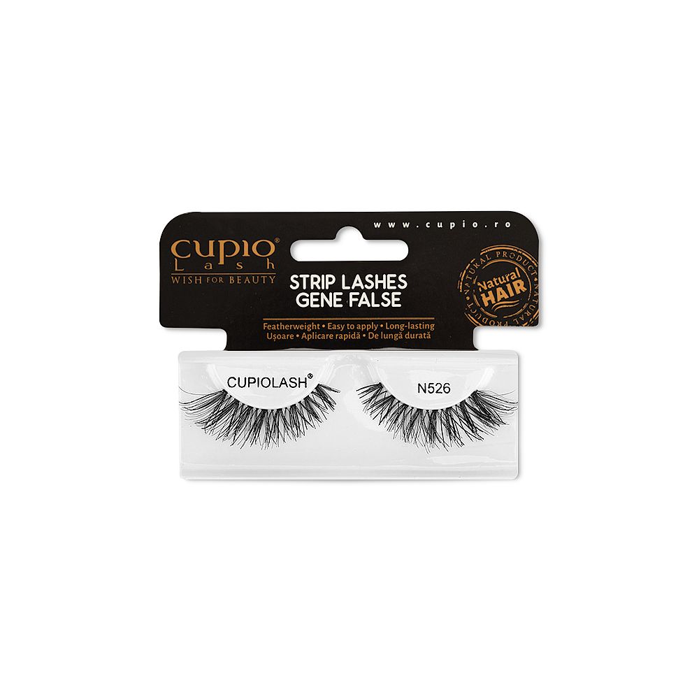 Gene false tip bandă CupioLash Stylish, N.526, Cupio