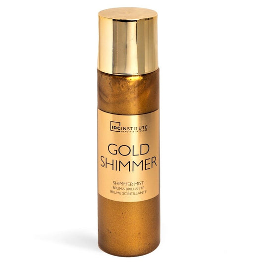 Iluminator spray pentru față și corp Gold Shimmer, 150 ml, IDC Institute