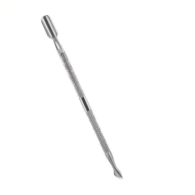 Instrument dublu pentru manichiură, culoarea argintiu