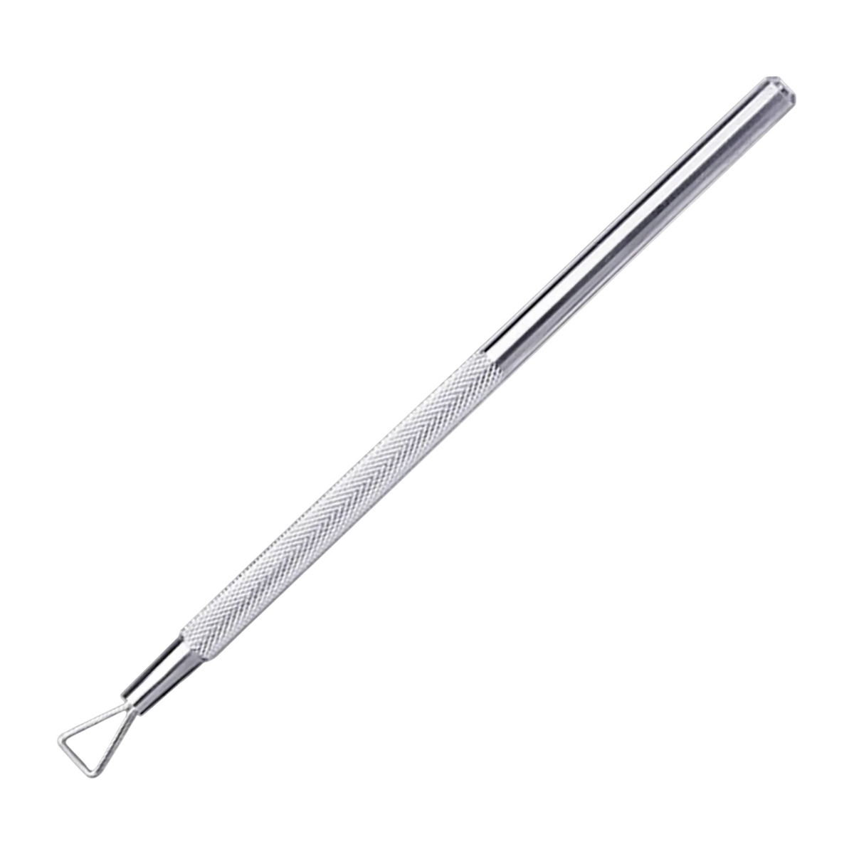 Instrument profesional pentru manichiură și pedichiură, culoare argintiu