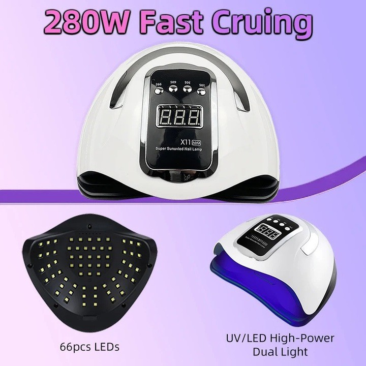 Lampă unghii UV/LED, X 11 Max, 280W, Sela