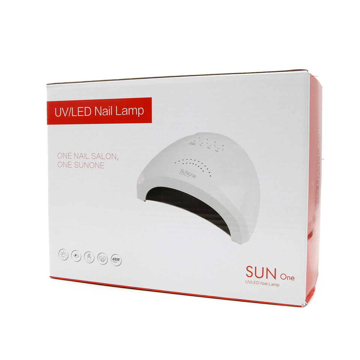 Lampă unghii UV/LED, culoare argintiu, 48W, SUN One