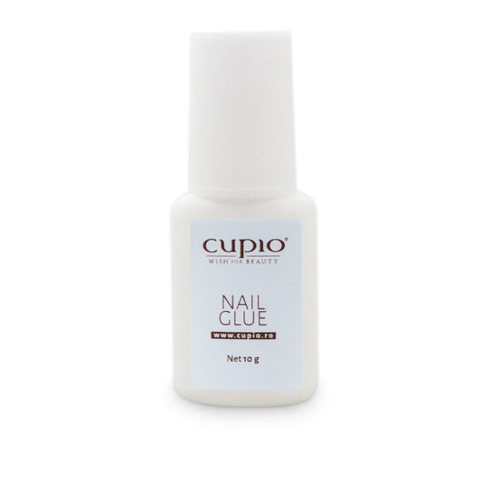 Lipici profesional pentru tipsuri cu pensulă, 10 gr, Cupio