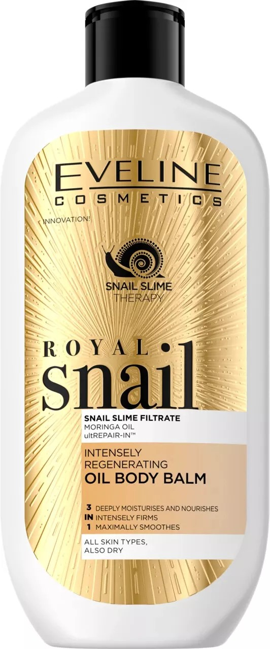 Loțiune de corp Royal Snail, 350 ml, Eveline Cosmetics