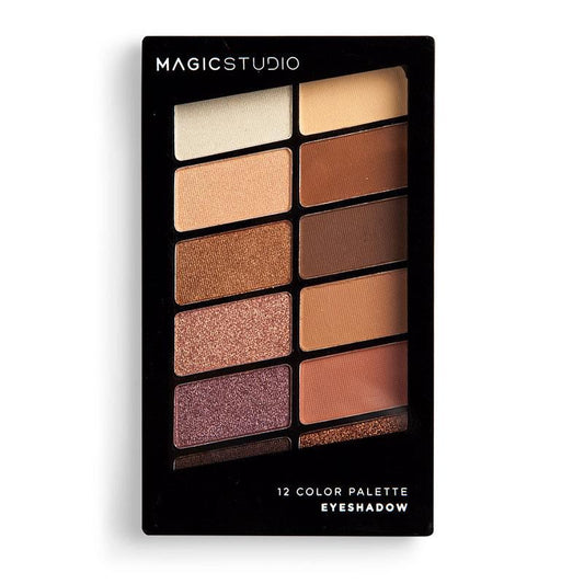 Paletă fard de pleoape Shaky, 12 nuanțe, Magic Studio