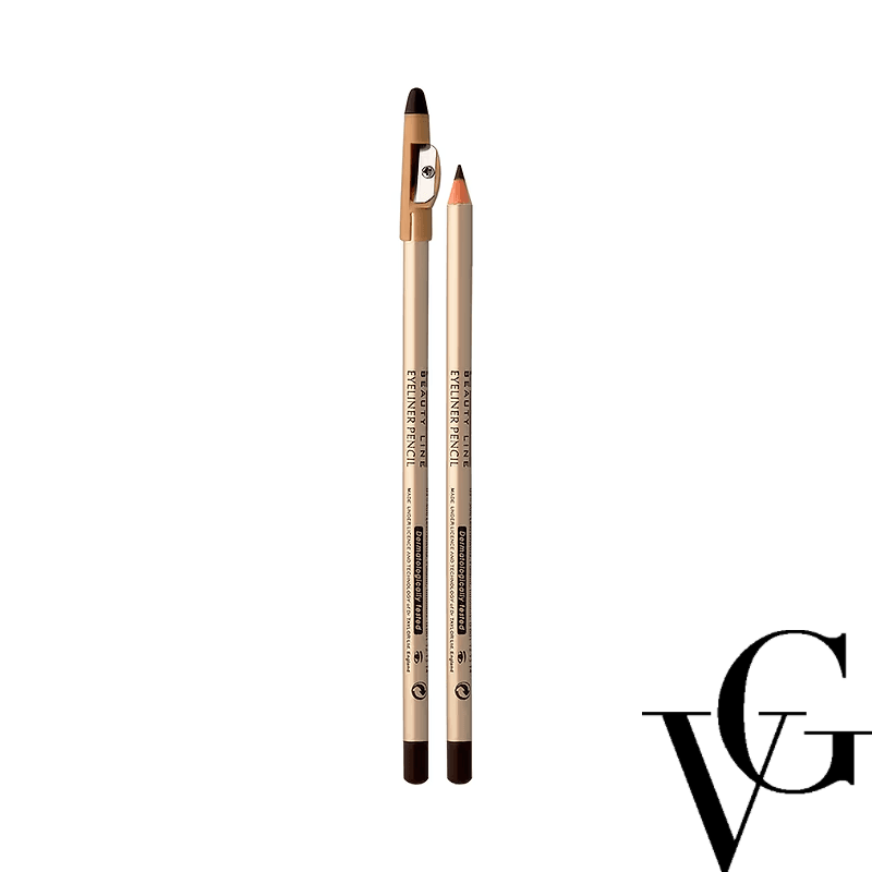 Creion de ochi cu ascuțitoare Beauty Line, 2 gr, Eveline Cosmetics