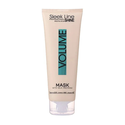 Mască profesională pentru părul lipsit de volum,Sleek Line,250 ml