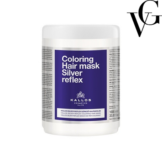 Mască de păr Silver Reflex Coloring, 1000 ml, Kallos