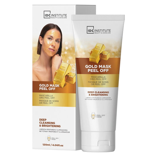 Mască facială peel-off anti-îmbătrânire Gold, 120 ml, IDC Institute