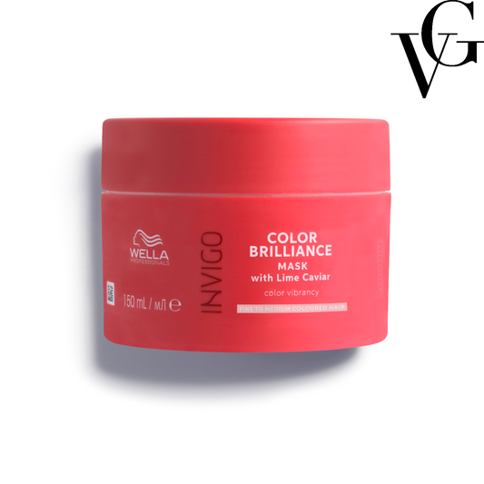 Mască pentru părul vopsit și fin Color Brilliance, 150/500 ml, Wella Professionals