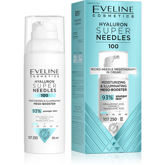 Mezo-booster Hyaluron Super Needles 100, 50 ml, Eveline Cosmetics