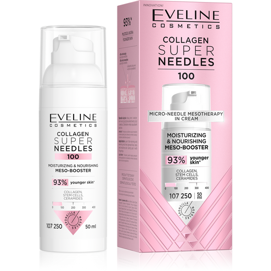 Mezo-booster Collagen Super Needles 100, 50 ml, Eveline Cosmetics