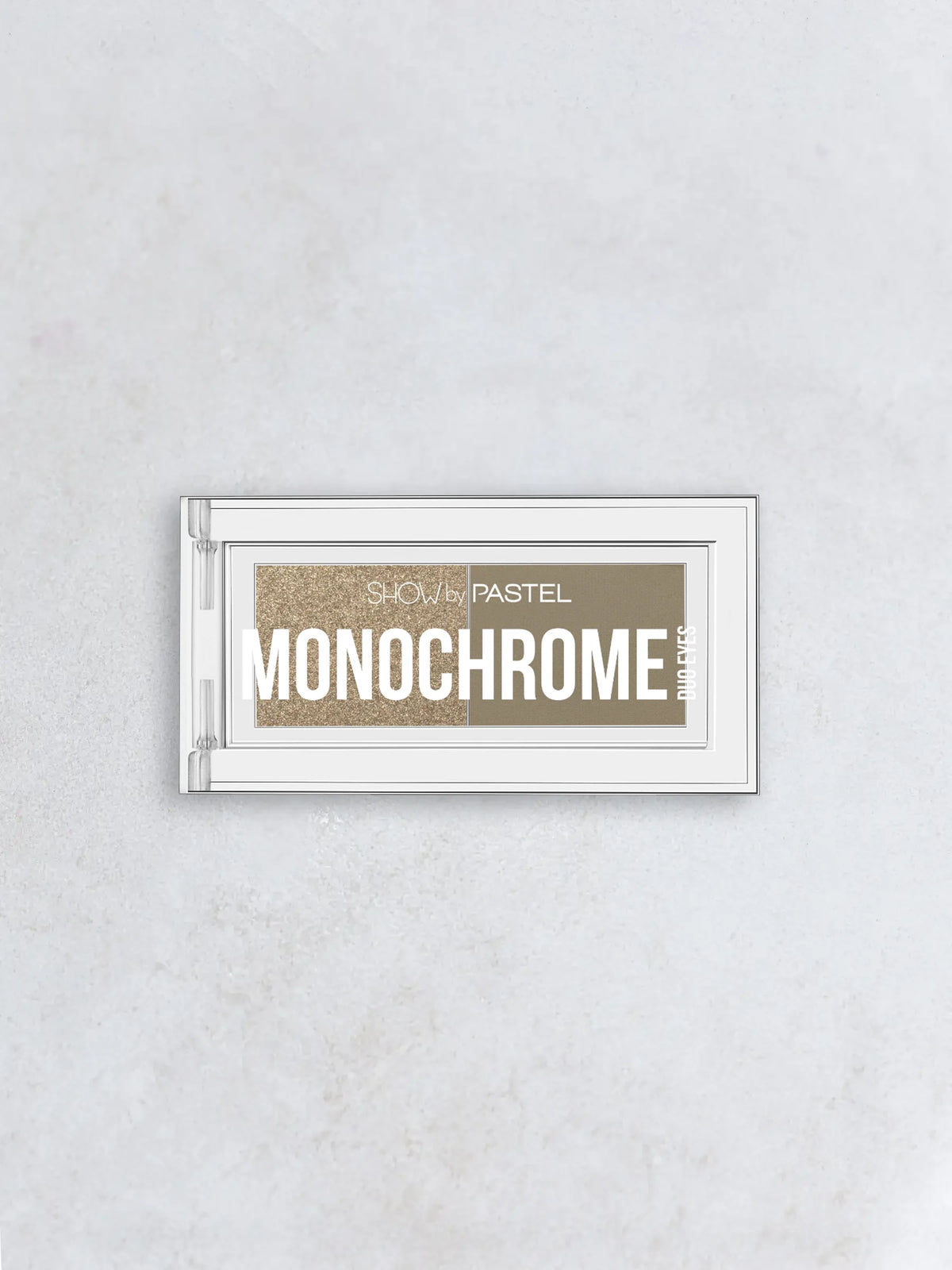 Paletă fard ochi Monochrome Duo Eyes - Dual Eye Shadow, 2.6 gr, Pastel