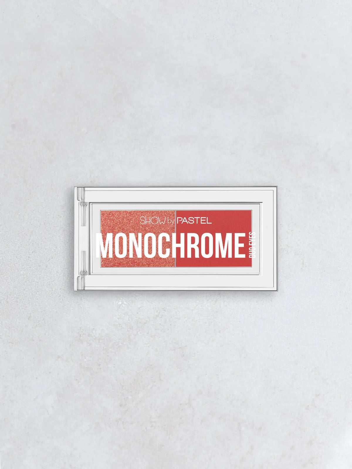 Paletă fard ochi Monochrome Duo Eyes - Dual Eye Shadow, 2.6 gr, Pastel