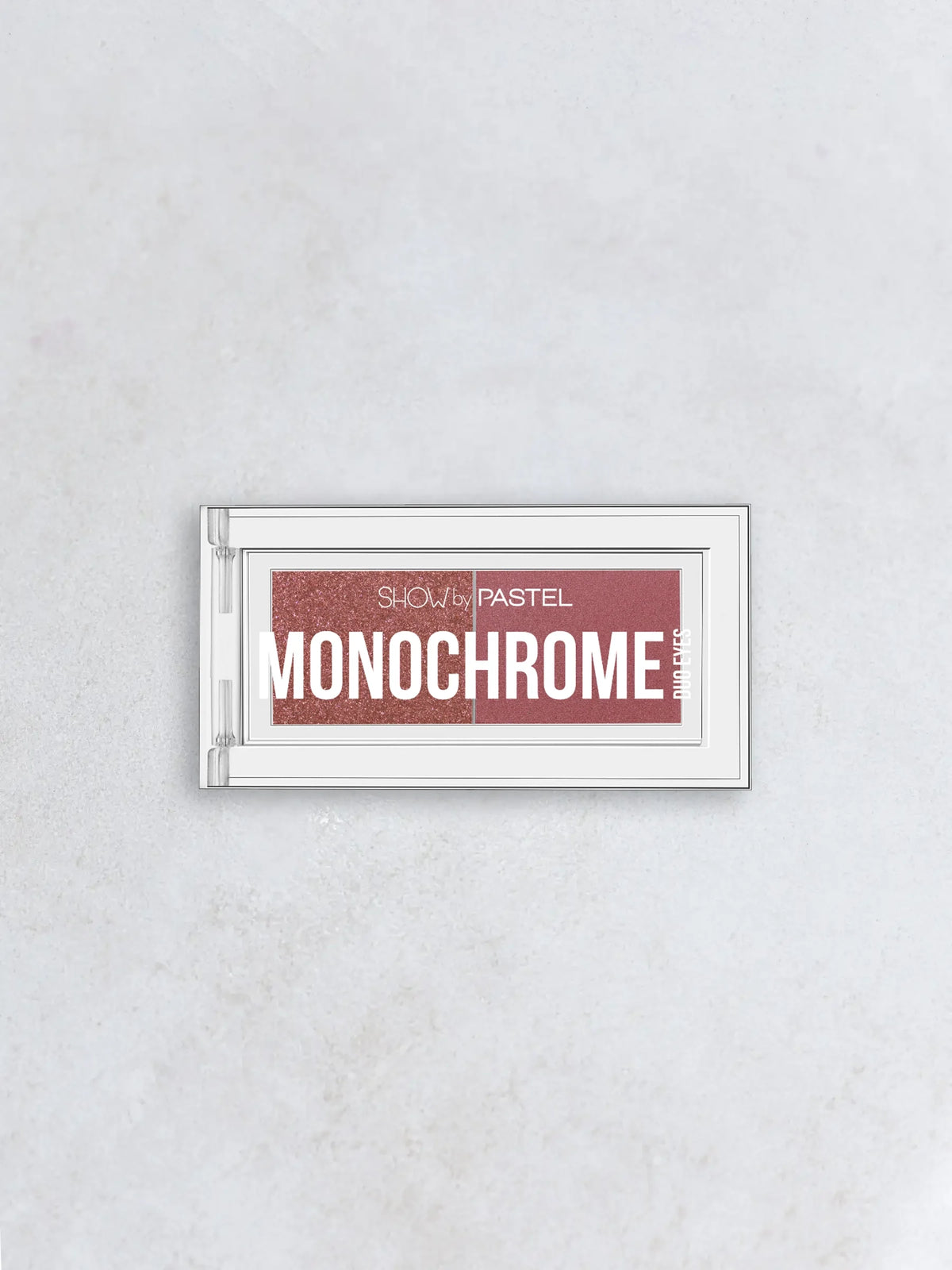 Paletă fard ochi Monochrome Duo Eyes - Dual Eye Shadow, 2.6 gr, Pastel