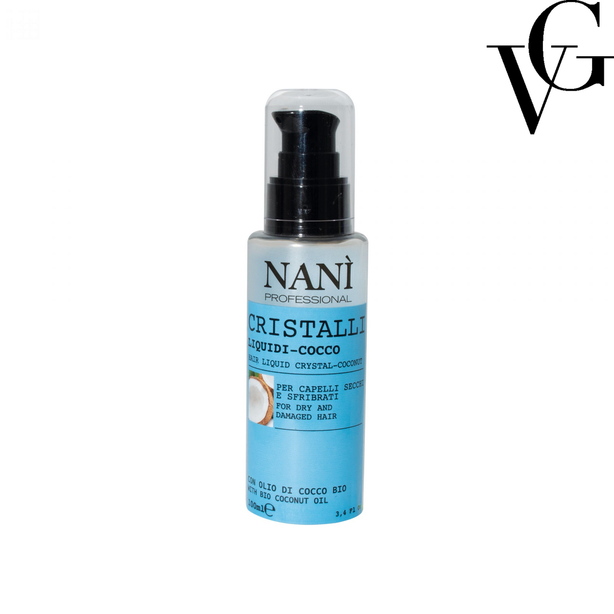 Ser pentru păr cu cocos Cristalli, 100 ml, NANI Professional