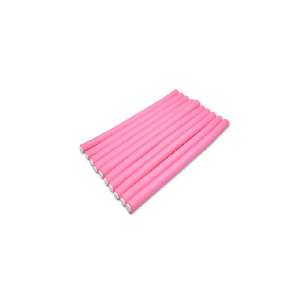 Bigudiuri flexibile, culoare roz, numărul 3 (1.6 cm)