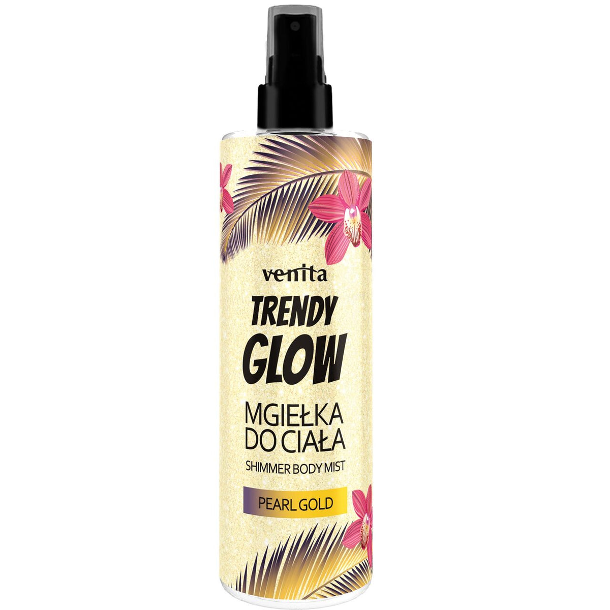 Spray de corp Trendy Glow Pearl Gold, 200 ml, Venita