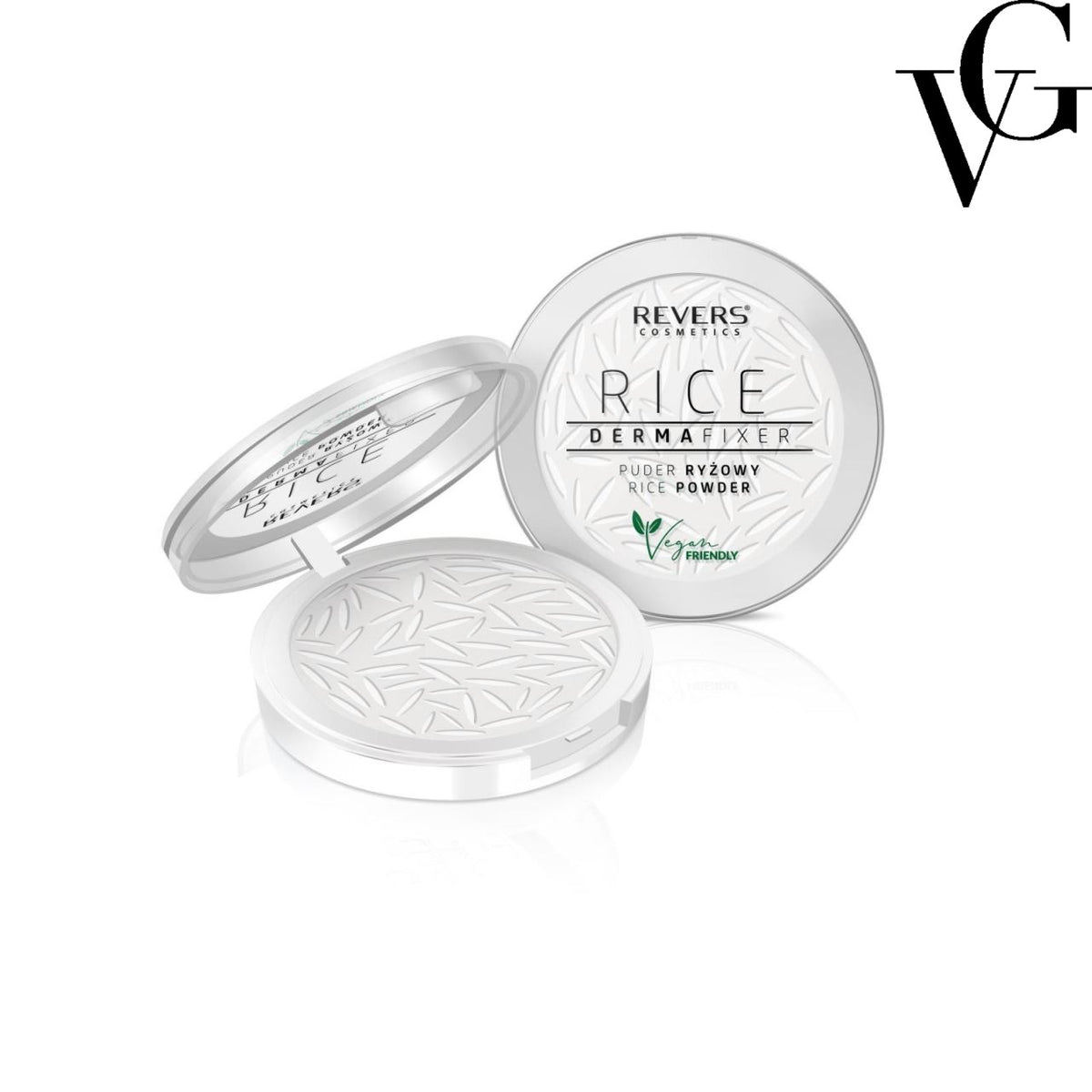 Pudră de față matifiantă și vegană Bamboo Derma Fixer, 10 gr, Revers Cosmetics