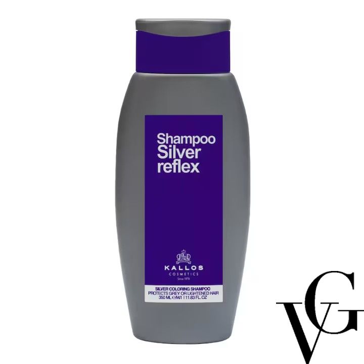 Șampon Silver Reflex pentru neutralizarea tonurilor galbene, 350 ml, Kallos