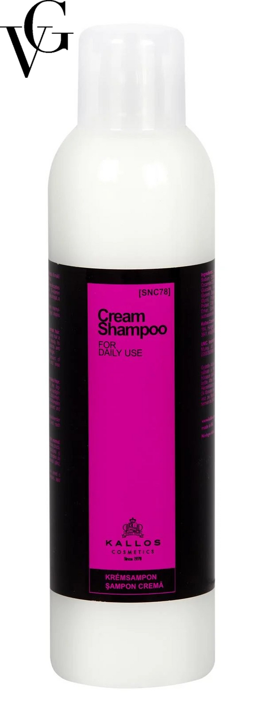 Șampon-cremă pentru păr normal, 700 ml, Kallos