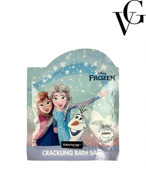 Sare de baie pentru copii, Crackling Bath Frozen, 55 gr, Sence