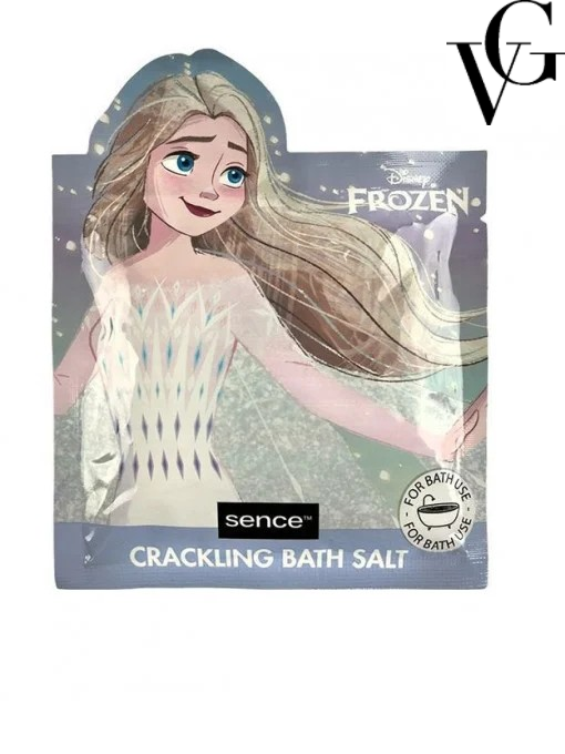 Sare de baie pentru copii, Crackling Bath Frozen, 55 gr, Sence