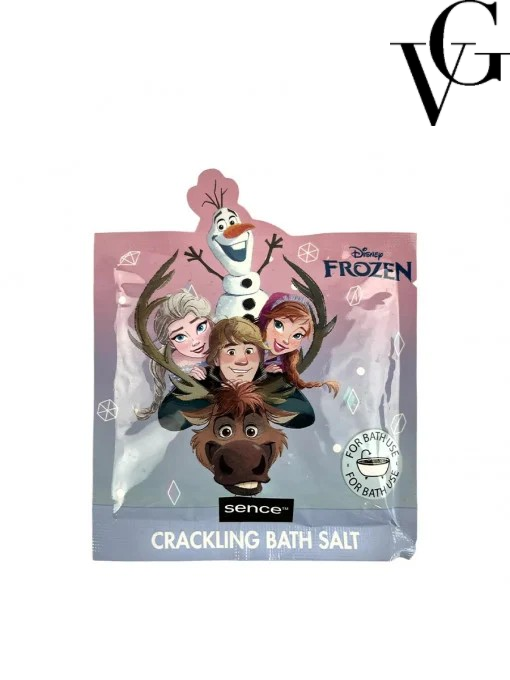 Sare de baie pentru copii, Crackling Bath Frozen, 55 gr, Sence