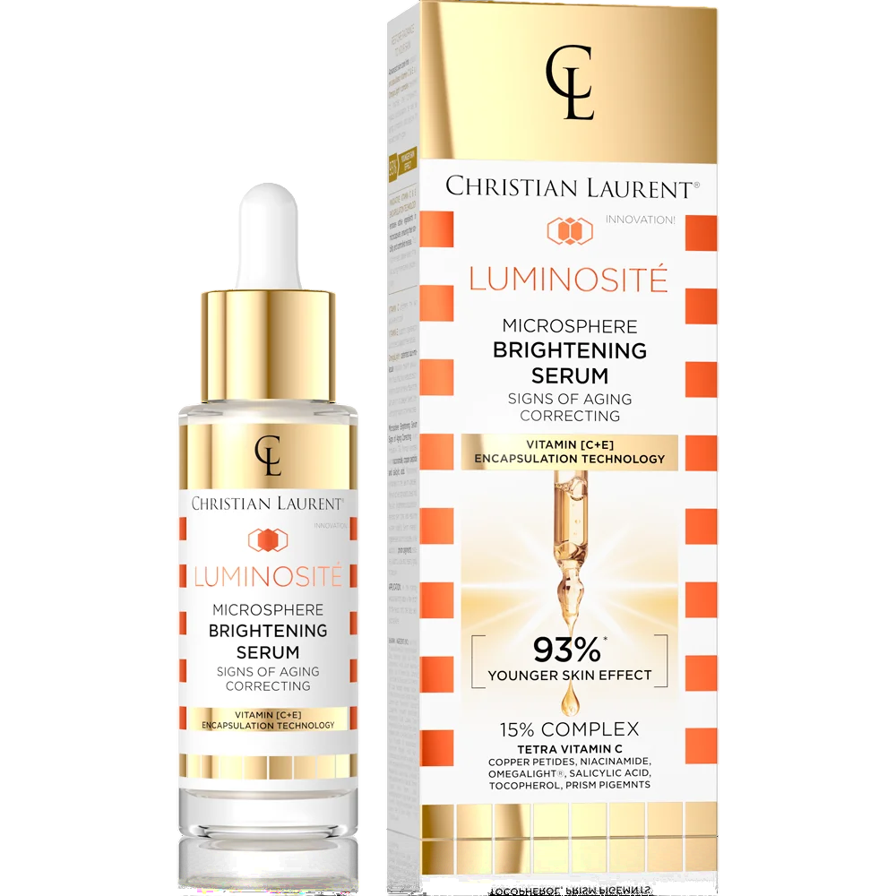 Ser iluminator pentru față Luminosite Microsphere Brightening, 30 ml, Christian Laurent