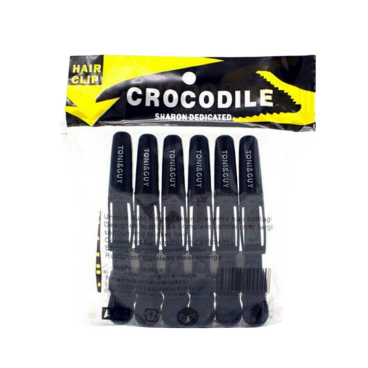 Set cleme de păr Black Crocodile Sharon, 6 buc, Toni & Guy