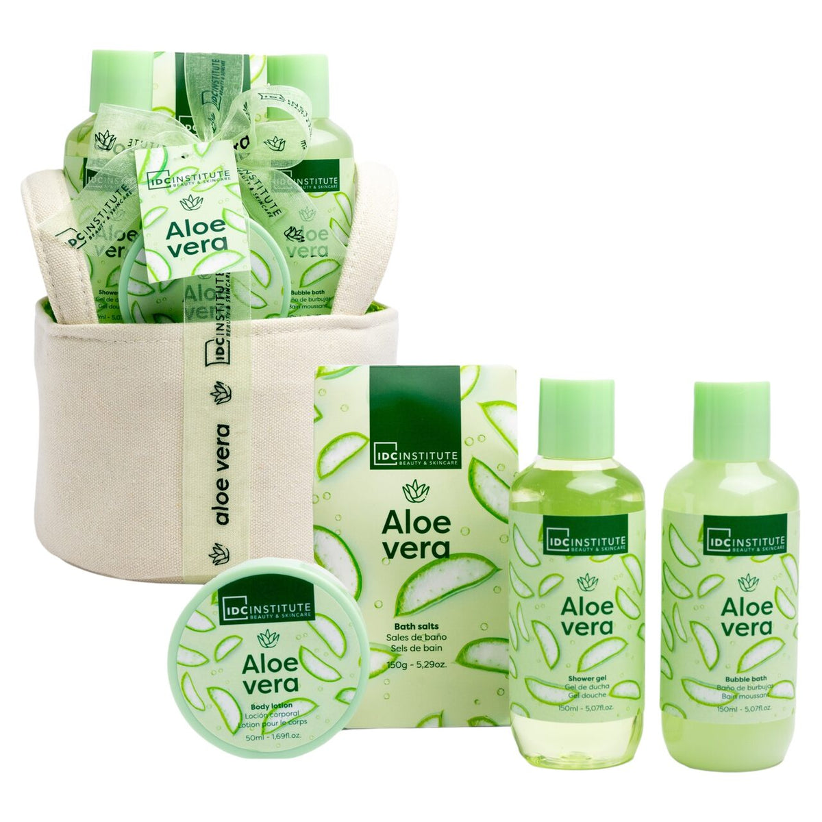 Set de îngrijire personală Aloe Vera Spa Bliss Bath, IDC Institute